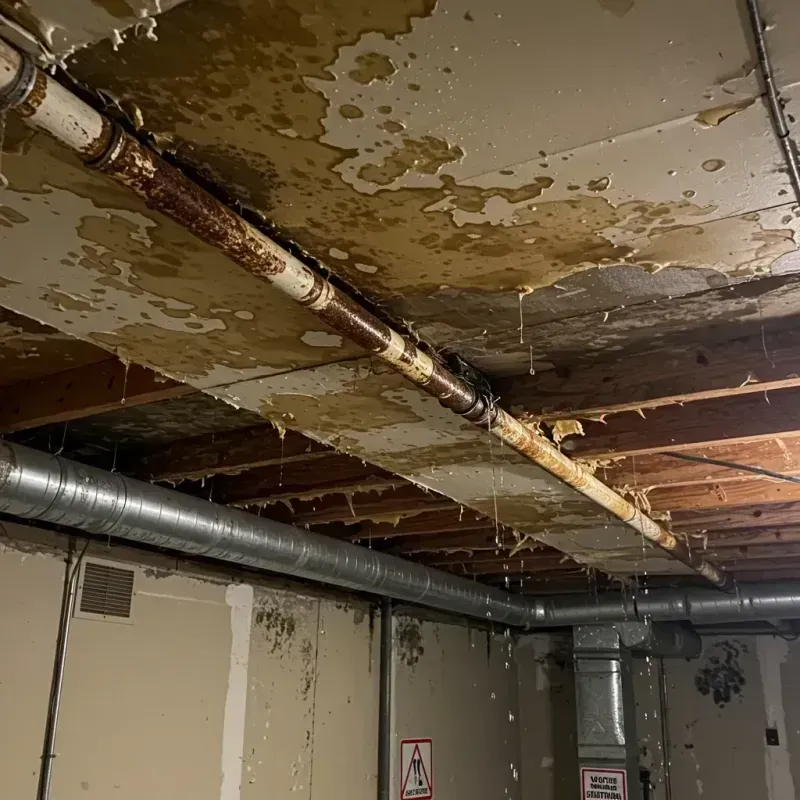 Ceiling Water Damage Repair in Paducah, TX